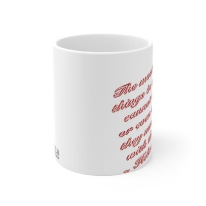 The Most Beautiful 11oz White Mug - Image 2