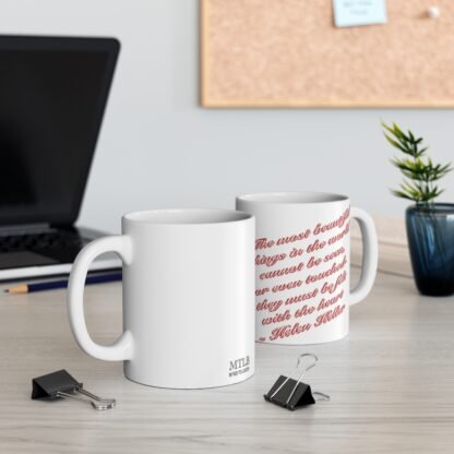 The Most Beautiful 11oz White Mug - Image 5