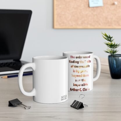 The Only Way 11oz White Mug - Image 5