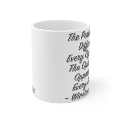 The Pessimist 11oz White Mug - Image 2