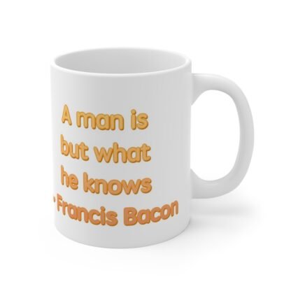 A Man 11oz White Mug