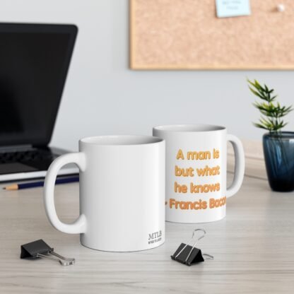 A Man 11oz White Mug - Image 5