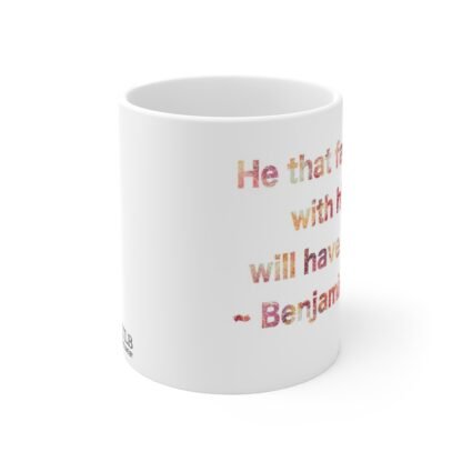 He That Falls 11oz White Mug - Image 2