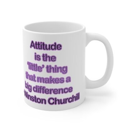 Attitude White Mug