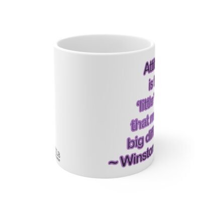 Attitude White Mug - Image 2