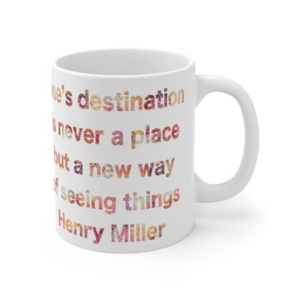 One's Destination 11oz White Mug