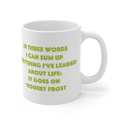 In Three Words 11oz White Mug