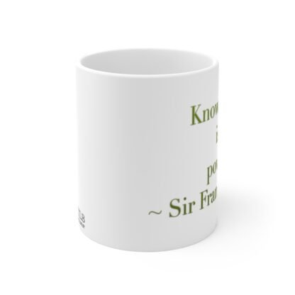 Knowledge 11oz White Mug - Image 2