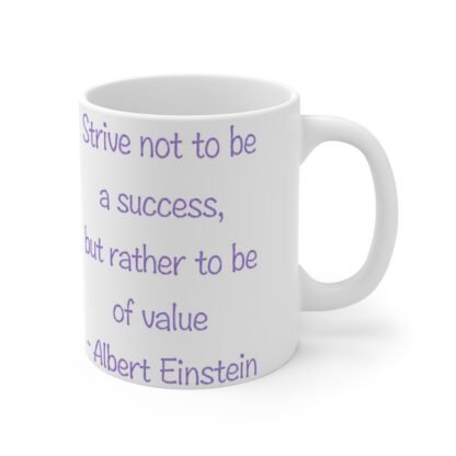 Strive Not 11oz White Mug