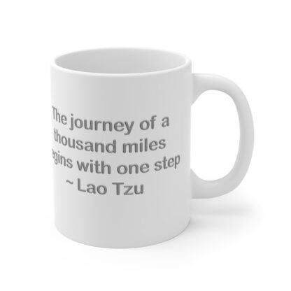 The Journey 11oz White Mug