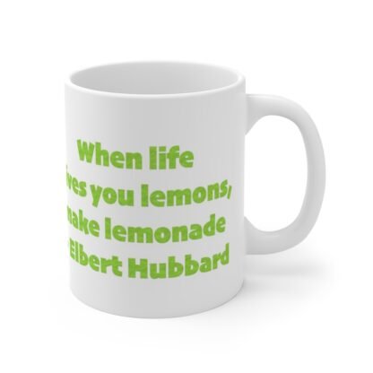 When Life 11oz White Mug