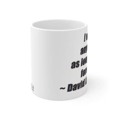 I Will Go 11oz White Mug - Image 2