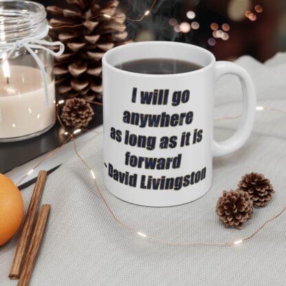 I Will Go 11oz White Mug - Image 4