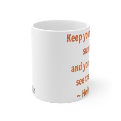 Keep Your Face 11oz White Mug - Image 2